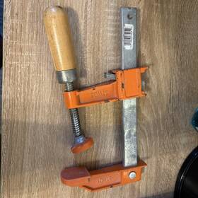 3706-hd Pony Jorgensen 044295370622 Heavy Duty Steel Bar Clamp Orange 6-inch