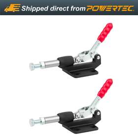 20318-p2 Powertec 500 Lbs Push Pull Toggle Clamp 305cm/pull Quick-release 2pk