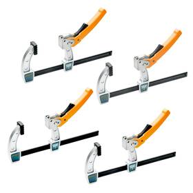 71586-p2 Powertec 8-inch Gear Bar Clamps For Woodworking Quick Release With 600lb Cla