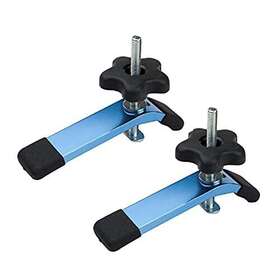 71168 Powertec 843441100584 T-track Hold Down Clamp For Woodworking 5-1/2 Inch L X 1-1/8 W