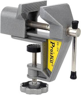 Pd-374 Pros Kit 40 Mm Aluminium Miniature Vise Clamp On Table Bench Tool Vice