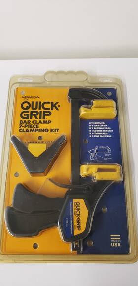 00577 Quick-grip Vintage Usa Made Bar Clamp 7-piece Clamping Kit