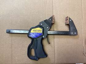 5906 Quick-grip 6 Inch Welding Clamp And One For Parts Sold As A Pair