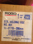 Rid40220 Ridgid Straight Pipe Welding Vice