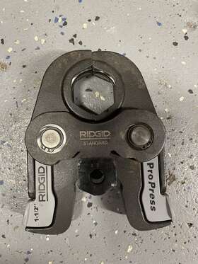 76672 Ridgid 1-1/2 Inch Jaw For Standard Series Propress Pressing Tool