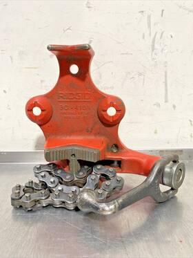 Bc410a Ridgid 40195 Model Top Screw Bench Chain Vise 1/8 Inch To 4
