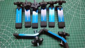 0916 Rockler T-track Clamps Set Of 8 Woodworking