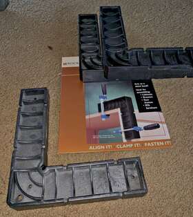 Rockler 400000291901 Lot Of 3 Clamp-it Assembly Square Craft Woodworking Align It