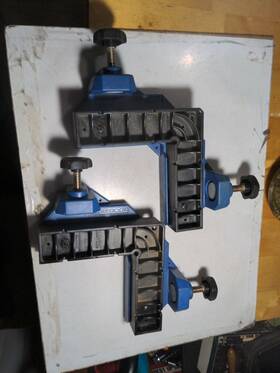 Rockler 733175589185 A Pair Of Clamp-it Corner Clamps Assembly Square