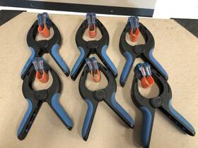 950697 Rockler 6 Used Medium Bandy Clamp Spring Pack