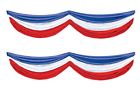 S50948az2 Beistle Piece Patriotic Fabric Buntings 034689025375