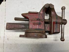 5207 Samson Swivel Bench Vise Vice Workshop Mechanic Tool