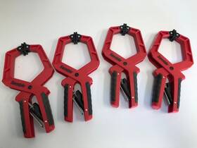 Sgt 734099680972 4 Pack Heavy Duty Semble Ratcheting Clamp Adjustable Inch Jaw Opening