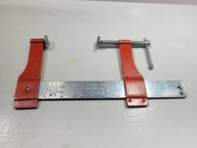 H67-61n Stanley Handyman Bar Clamp 6 In Red Steel Woodworking Tool Made Usa Shop Diy