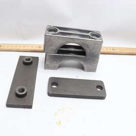 Spal-6060.3-al-dpal-au0w15-k Stauff Clamp Single Weld Plate