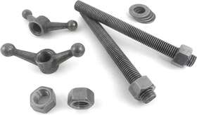 Taytools 689827913979 Moxon Vise Hardware Kit With 2 Each 8 Inch X 3/4-10 Threaded Rods 4-1/2