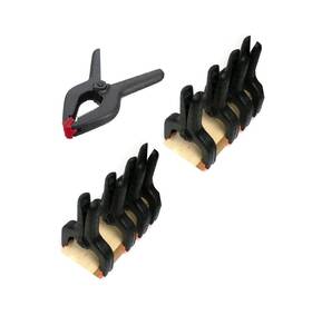 U41wm15198 Ui Pro Tools Set Of 9 Pieces - Inch Nylon Spring Clamp Heavy Duty Plastic Extra Large Clip