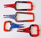 Vgp12418 Blue Point Pc Lot Of Vise Grip Locking Clamps