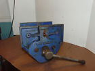 Inv9057 Vintage Under 9 England Wood Bench Vise Ed Working Record 52