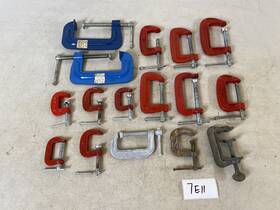 7e11 Vise-grip Vintage C-clamps Channel Tool Big Lot