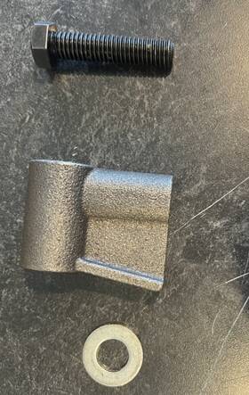 11115-15 Wilton Machined Vise Nut 45-1/2-4m Precision Metalwork Component Used