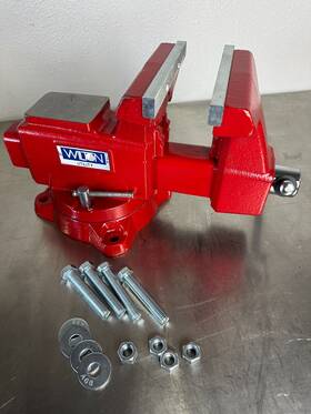 28820 Wilton 676u Combination Vise 6-1/2 Inch W Jaw 18-7/64 L With Mounting Hardware