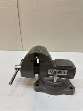 Wilton 313040452464 Utility Bench Vise 5-1/2 In Jaw Width 5 Opening 3-1/4