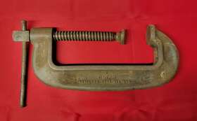 B906 Wilton Vintage C Clamp Type 6 Heavy Forged 1 1/2 Inch To Range