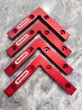 Woodpeckers 445032615625 Clamping Squares Plus 4 Pack Csp 90-degree Corner Clamps