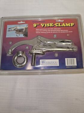 W1302 Woodstock International 9in Vise Clamp Model New