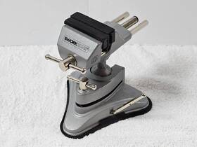 Sv-02 Work Zone Workzone Articulated Vacuum Base Vice Swivel Hobby Bench Vise Benchtop