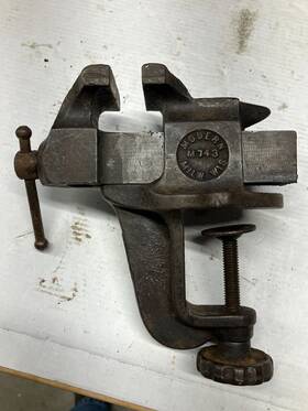 M743 Workshop Modern Tabletop Vise Vice Watchmaker Jewelry Collectible Tool