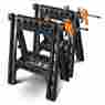 Wx065 Worx Clamping Sawhorse Set New 845534013207