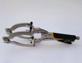 Xiao & Dao Pro 747783947251 Locking C-clamp Pipe And Tube Clamp With 4 Pads Vise Grip For Welding Woodwor