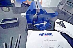 Yost Vises 313055316331 445 Combination Vise 4.5 Inch Jaw Width Utility Pipe And Bench