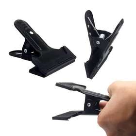 Yrmj 715748997863 2 Pack 41/4 Inch Heavy Duty Spring Clamps Clips Black Metal Rubber Hinge Clip File C