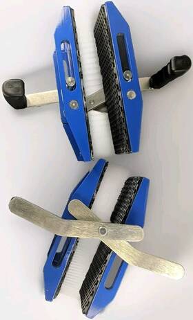Zf202x Zuos Double Handed Stone Carry Clamps Granite Panel Carriers Lifter Grip Tools