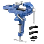Vevor Vise Inch Portable Workbench Vice Clamp 360 Swivel Base Cast Iron. Fixed Price $19.59.