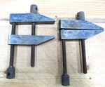 Set Of (2) Lufkin # 910-D Parallel Clamps 3" Heat Treat Finish. Fixed Price $20.69.