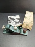 Vtg Sears Craftsman #9 37051 Block Plane With Box And Phamplet = Usa. Fixed Price $25.00.