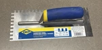 New Qep 49916- 11 Comfort Grip Stainless Steel Trowel, 1/4" X 3/8" Sq. Fixed Price $24.87.