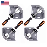 Wyqyq 4PCS Corner - Right Angle 90 Degree Clamps For Woodworking. Fixed Price $60.81.