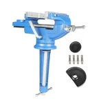 High Quality Bench Vise With Post Universal 3" Clamps 360 Swivel Base. Fixed Price $21.82.