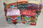 Pc Inch (5" X 5") Charm Quilt SQUARES-100% Cotton FABRIC-CRAFTS-SEW-#2. Fixed Price $14.50.