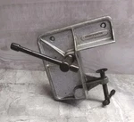 Vtg. Craftsman Aluminum Clamp-on Corner Bench Vise Usa Woodworking Tool. Fixed Price $16.00.
