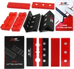 S&f Stead Fast Soft Jaws For Bench Vise 4.5" 2 Pairs Strongly Magnetic. Fixed Price $20.00.