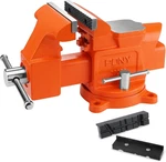 Pony Heavy Duty Bench Vise, 5-INCH Jaw Width 4-INCH Opening, Swivel Base With An. Fixed Price $136.82.