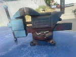 Vintage Craftsman No. 5243 Bench Vise 4" Jaws, Anvil & Swivel Base Made Usa. Fixed Price $89.99.