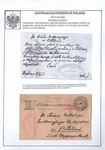 Poland 1915 Field Post Stationary Card From Base Office Dabrowa. Fixed Price $89.99.