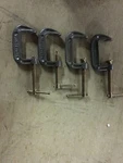 C-clamp 2 Inch Mintcraft (set Of Four). Fixed Price $26.11.